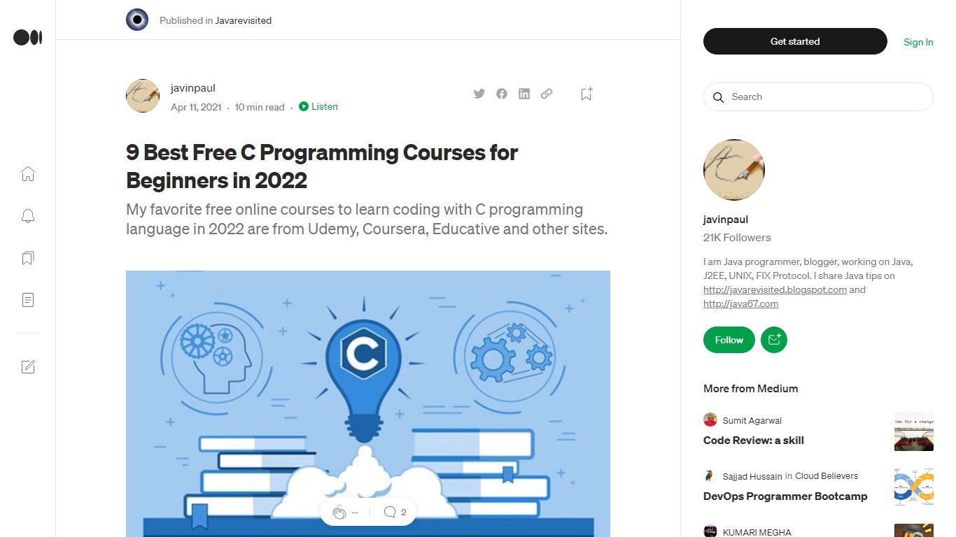 9 Best Free C Programming Courses for Beginners in 2022